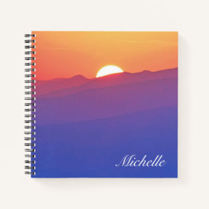Personalized Add Your Own Name Artwork   Notebook