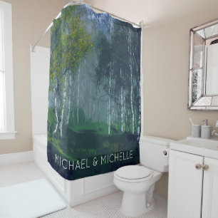 Personalized Add Your Own Name Shower Curtain