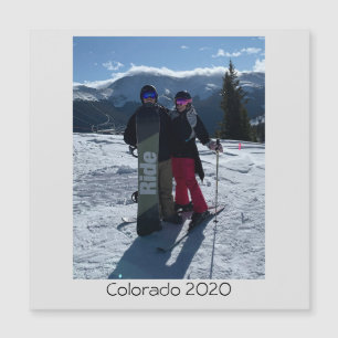 Personalized Add Your Own Photo Magnetic card