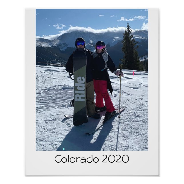 Personalized Add Your Own Photo Print (Front)