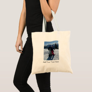 Personalized Add your own photo Tote Bag