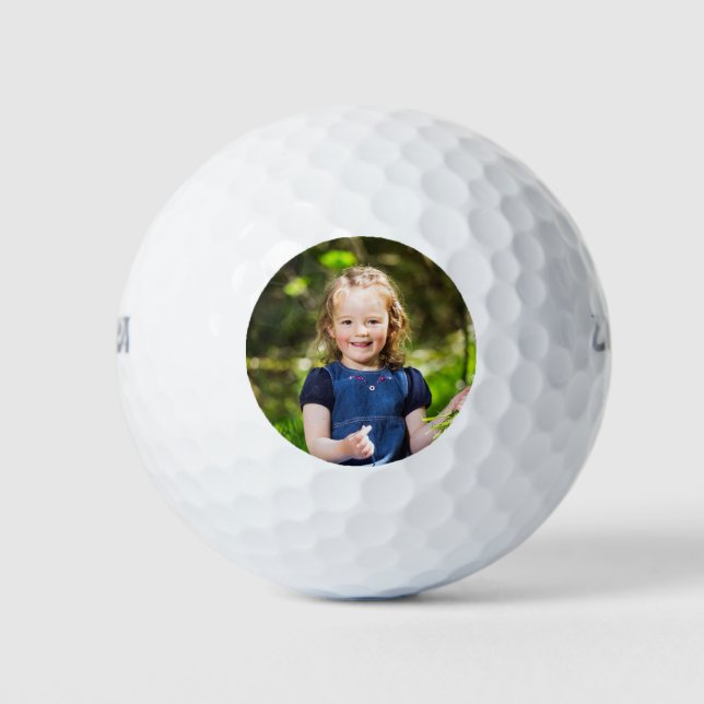 Personalized Add Your Photo Golf Balls (Front)