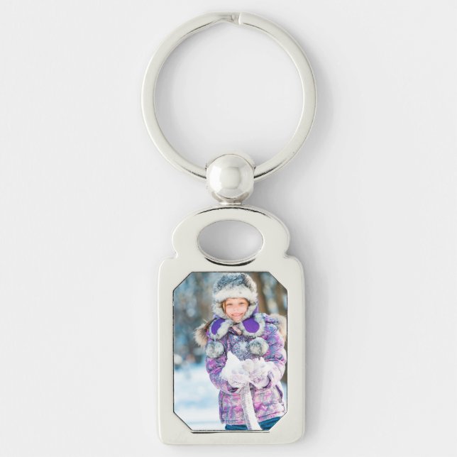 Personalized Add Your Photo Keychain (Front)