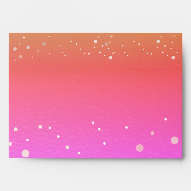 Personalized Address Colourful Envelope (Front)