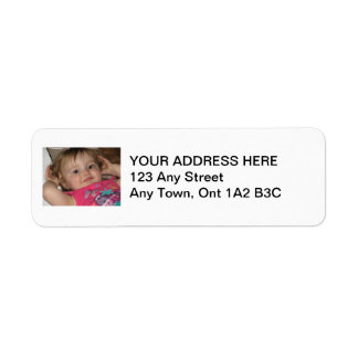 Personalized Address Labels