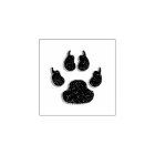 Personalized Address Puppy Paw
