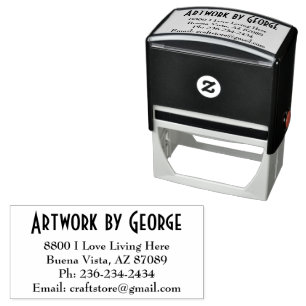 Personalized Address Self-Ink Stamp