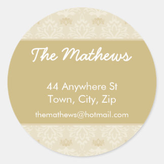 PERSONALIZED ADDRESS STICKERS :: pretty 3