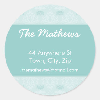 PERSONALIZED ADDRESS STICKERS :: pretty 6