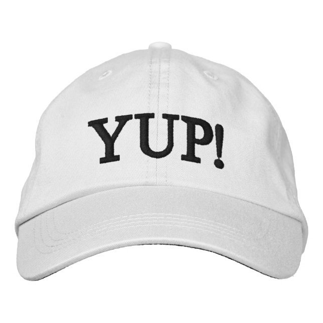 Personalized Adjustable Hat (Front)