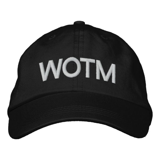 Personalized Adjustable Hat (Front)
