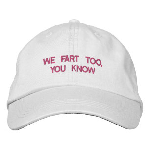 Personalized Adjustable Hat - WE FART TOO
