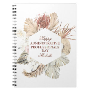 Personalized Administrative Professionals Day Notebook