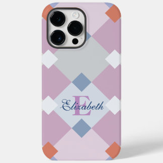 Personalized Adorable Geometric Diamond Shape Case-Mate iPhone 14 Pro Max Case