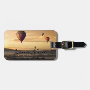 Personalized   adventure   Hot air balloons Luggage Tag
