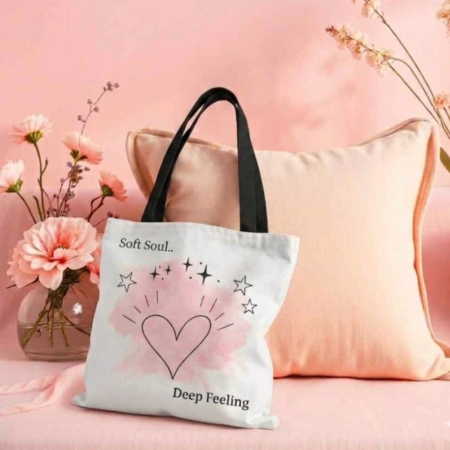 Personalized Aesthetic Line Art Tote Bag (Creator Uploaded)