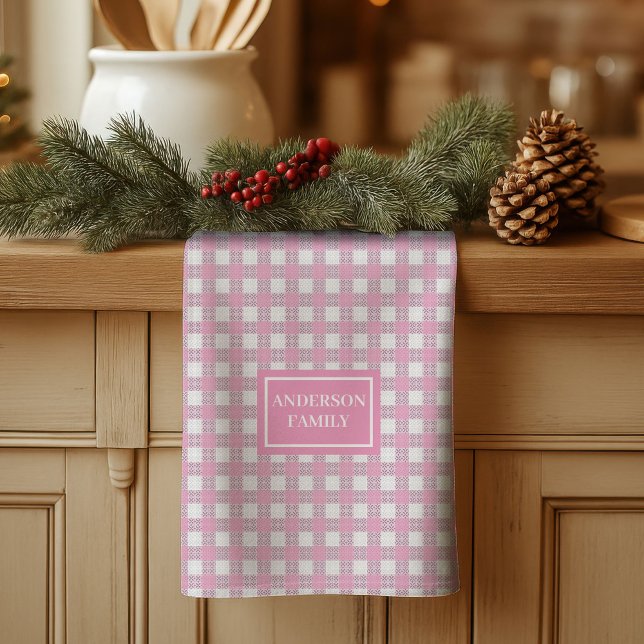 Personalized Aesthetic Towel Chic Kitchen Accent (Personalized Aesthetic Towel Chic Kitchen Accent)
