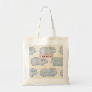 Personalized Aesthetically Guinea Pigs Pattern Tote Bag