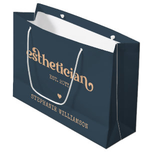 Personalized Aesthetician Cosmetologist Beautician Large Gift Bag