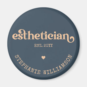 Personalized Aesthetician Cosmetologist Beautician Magnet