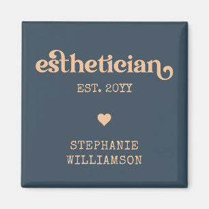 Personalized Aesthetician Cosmetologist Beautician Magnet