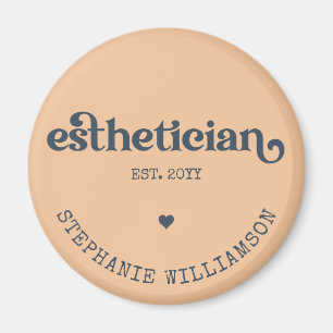 Personalized Aesthetician Cosmetologist Beautician Magnet