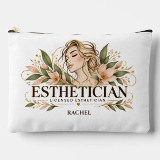 Personalized Aesthetician Makeup Bag - Custom Name