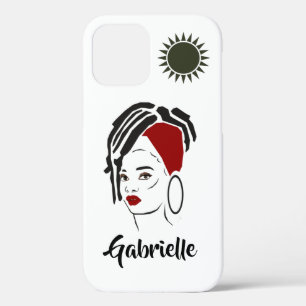 Personalized African Queen Apple IPhone Case