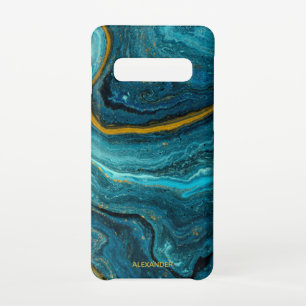 Personalized Agate Handwritten Name Trendy Modern Samsung Galaxy Case