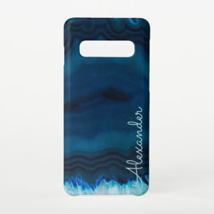 Personalized Agate Handwritten Name Trendy Modern Samsung Galaxy Case