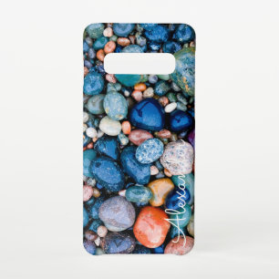 Personalized Agate Handwritten Name Trendy Modern Samsung Galaxy Case