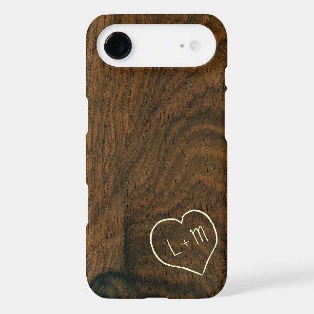 Personalized Aged Mahogany Wood Texture Case-Mate Samsung Galaxy Case (Back)