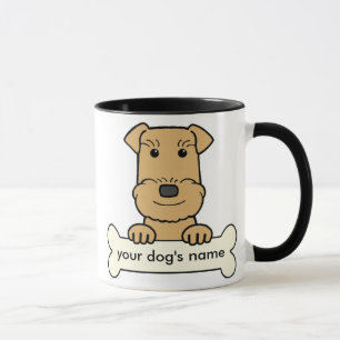Personalized Airedale Mug