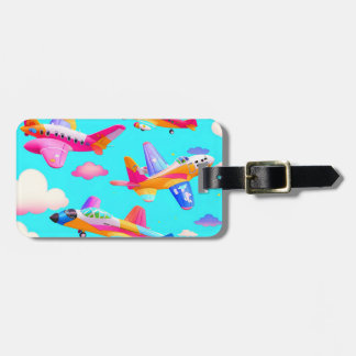 Personalized Airplane luggage tag