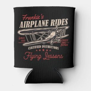 Personalized Airplane Rides Retro Flying Lessons  Can Cooler