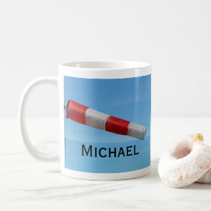 Personalized Airport Wind Sock Mug