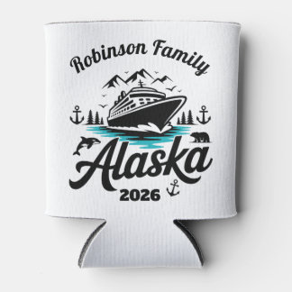 Personalized Alaska Cruise Can Cooler