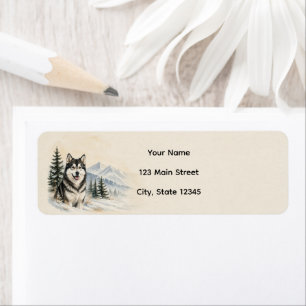 Personalized Alaskan Malamute