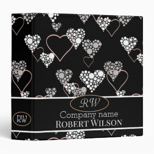 Personalized album, for boss, classic, elegant binder