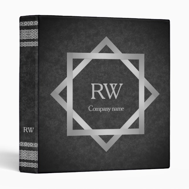 Personalized album for the boss 3 ring binder (Front/Spine)