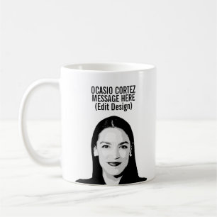 Personalized Alexandria Ocasio-Cortez Coffee Mug