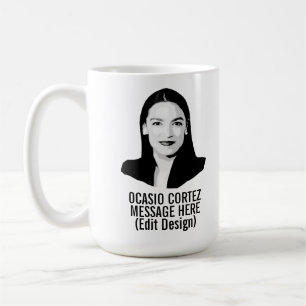 Personalized Alexandria Ocasio-Cortez Coffee Mug