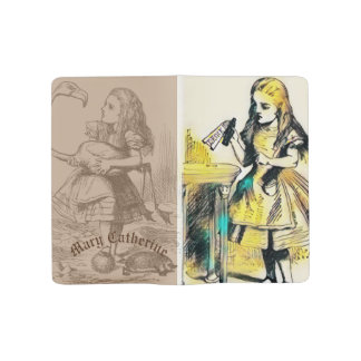 Personalized Alice's Adventures in Wonderland Large Moleskine Notebook