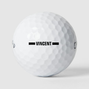 Personalized Alignment Aid Golf Balls