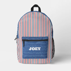 Personalized All-American Printed Backpack