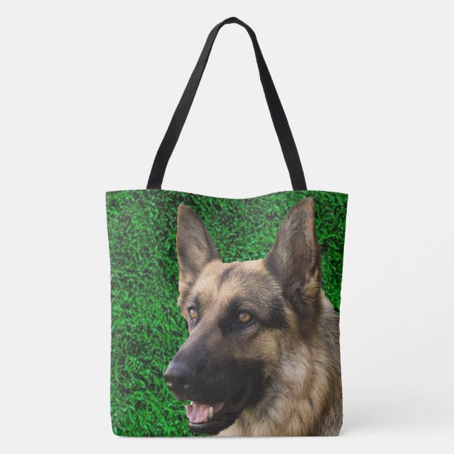 Personalized All-Over-print Designs: Pet Photo Tote Bag (Back)