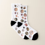 Personalized All-Over-Print Photo Socks<br><div class="desc">Personalized all-over-printed socks featuring 32 photos of your choice,  a fun gift for family and friends!</div>