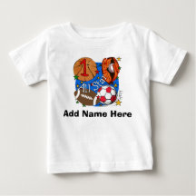 Personalized All Star 1st Birthday T-shirt