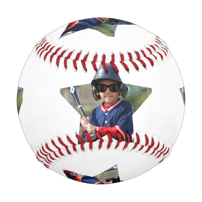 Personalized All Star Photo Baseball (Back)
