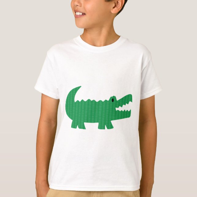 Personalized alligator print T-Shirt (Front)